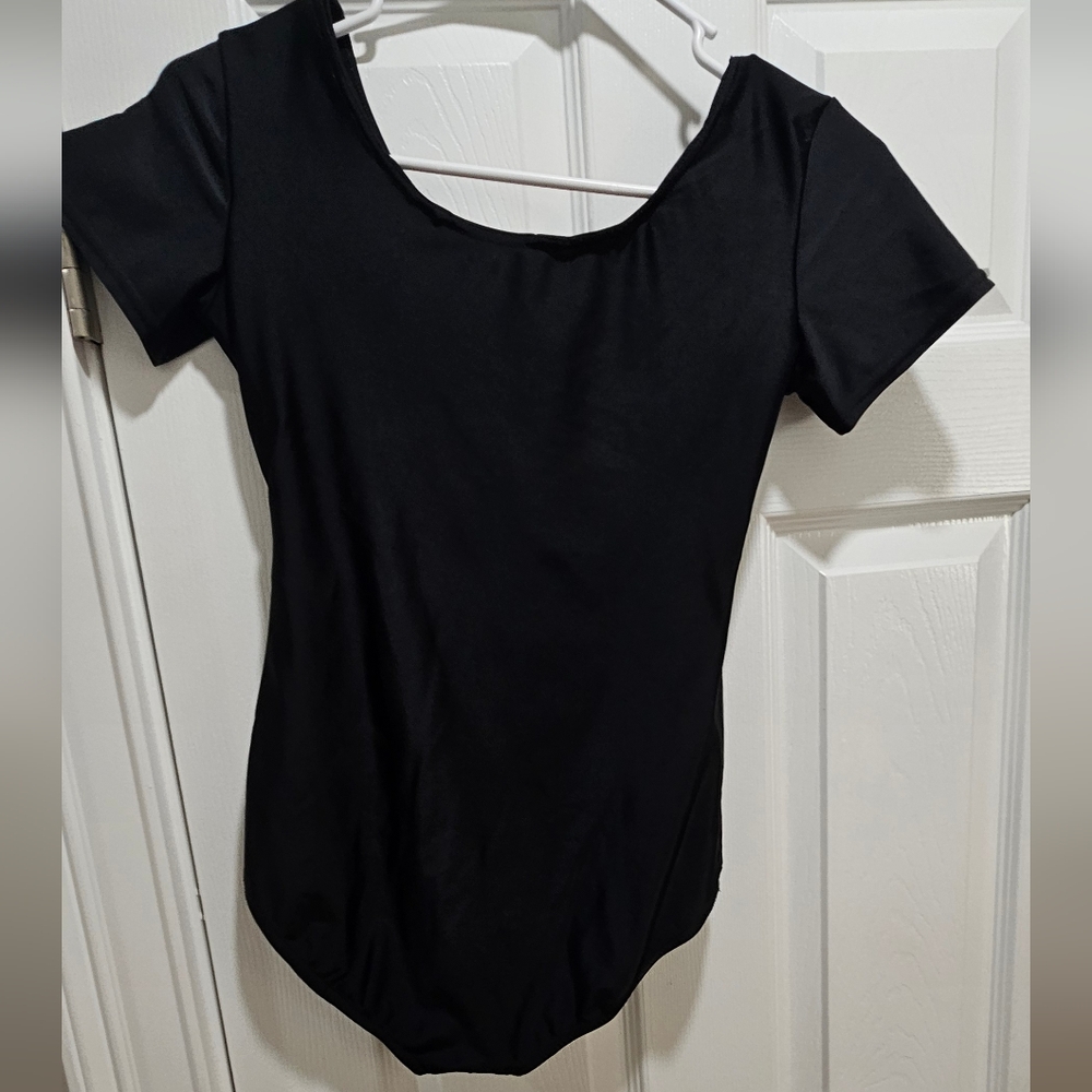 Elegant Black Women's Leotard